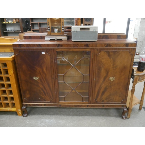 821 - MAHOGANY SIDE CABINET