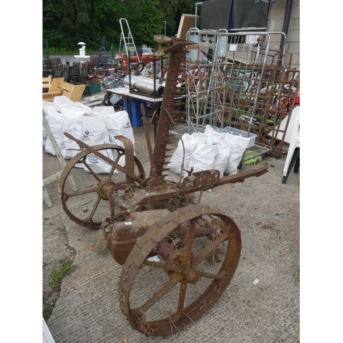 20 - OLD MOWING MACHINE