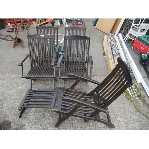 30 - 5 GARDEN CHAIRS