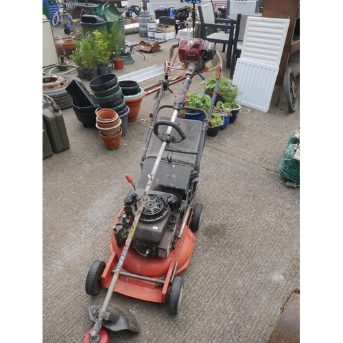 175 - LAWNMOWER & STRIMMER