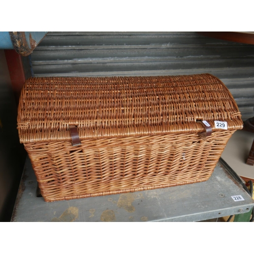 229 - WICKER BASKET