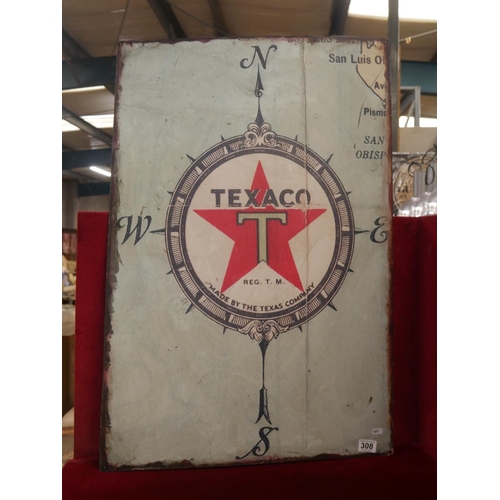 308 - TEXACO SIGN