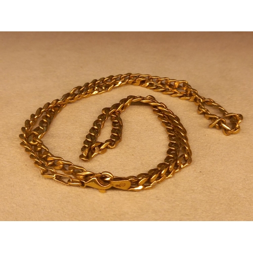 397 - 9CT GOLD NECKLACE