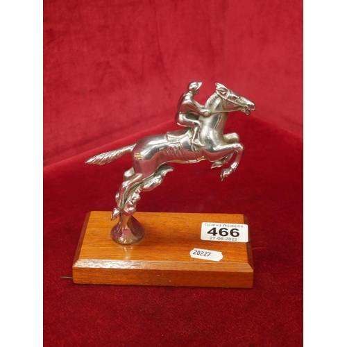 466 - HORSE & JOCKEY MASCOT