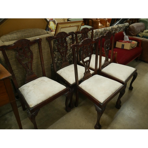 691 - 5 DINING CHAIRS