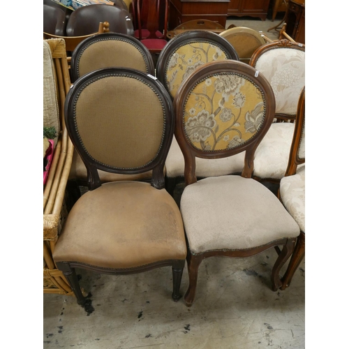 703 - 4 MIXED CHAIRS