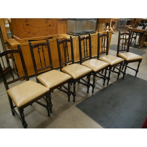 833 - 6 DINING CHAIRS