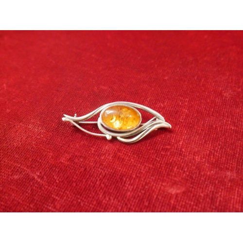 330 - SILVER BROOCH