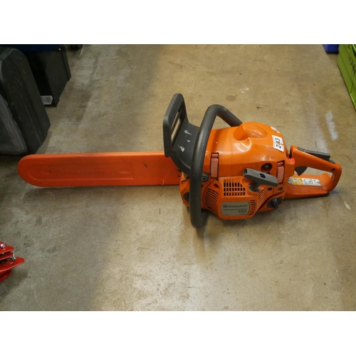 243 - HUSQVARNA CHAINSAW (WORKING)