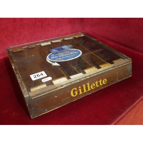 264 - GILLETTE ADVERTISING TRAY