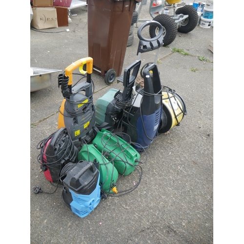 69 - SELECTION OF POWER WASHERS