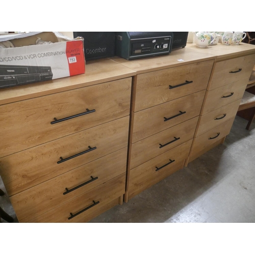 755 - 3 CHESTS OF DRAWERS