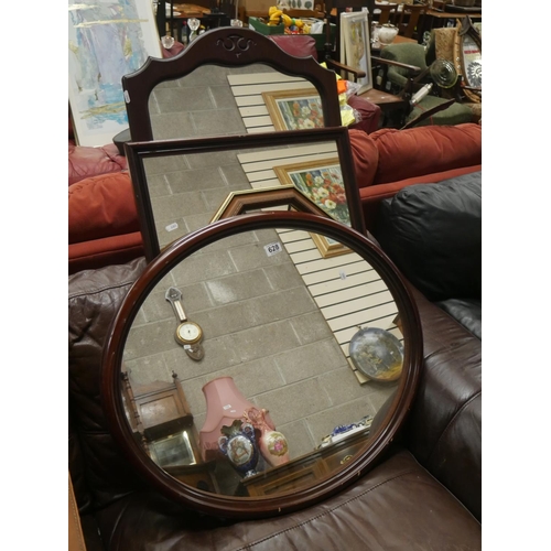 628 - SELECTION OF MIRRORS