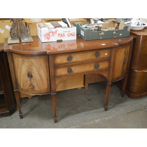 775 - BOW FRONTED SIDEBOARD