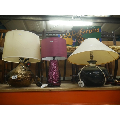 806 - 2 TABLE LAMPS