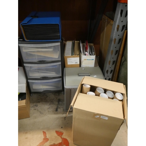 859 - LOT OF OFFICE SUPPLIES