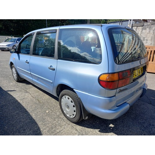 119 - SEAT SHARAN - MODIFYED FOR WHEELCHAR ACCESS - REGISTERED FEB 2000 - 1900cc - MOT TO 18/01/23