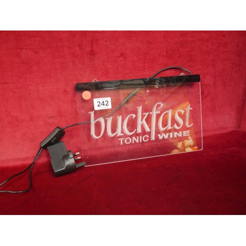 242 - BUCKFAST SIGN