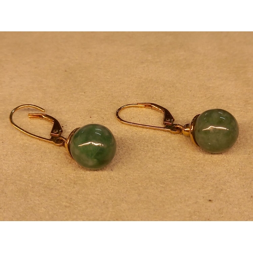 344 - PAIR OF 9CT EARRINGS