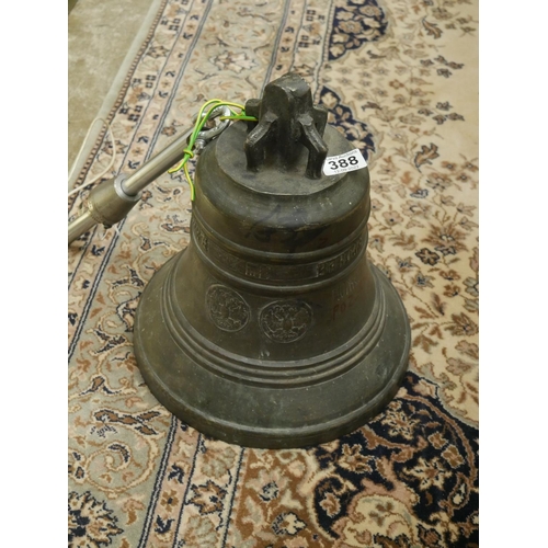 388 - RUSSIAN BRONZE BELL