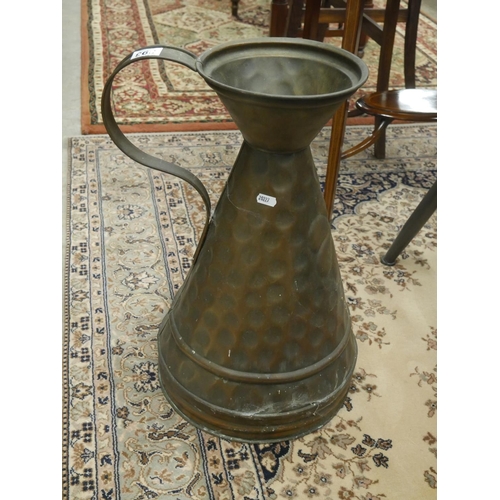 393 - LARGE COPPER PITCHER