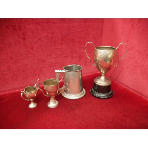 412 - 4 PRESENTATION CUPS