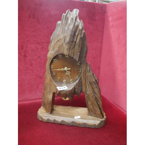 414 - DRIFTWOOD CLOCK