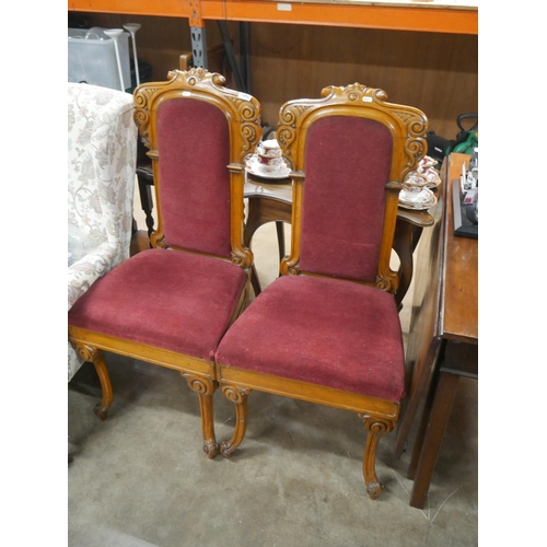 696 - PAIR OF CHAIRS