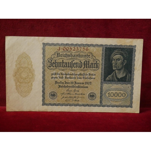 329 - GERMAN BANK NOTE 1922