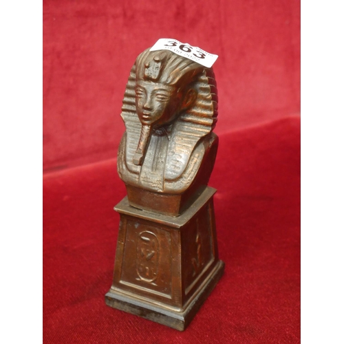 363 - BRONZE SPHINX