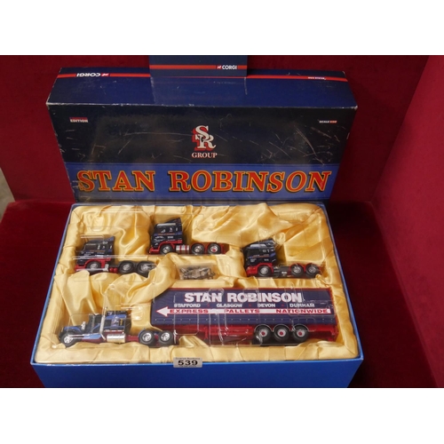 539 - STAN ROBINSON CORGI BOX SET