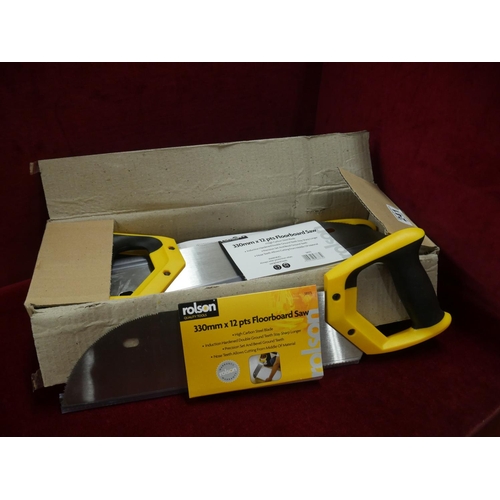 241 - BOX OF HAND SAWS