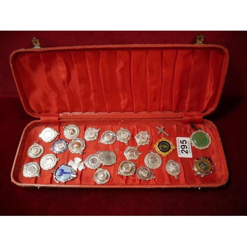 295 - BOX OF MEDALS