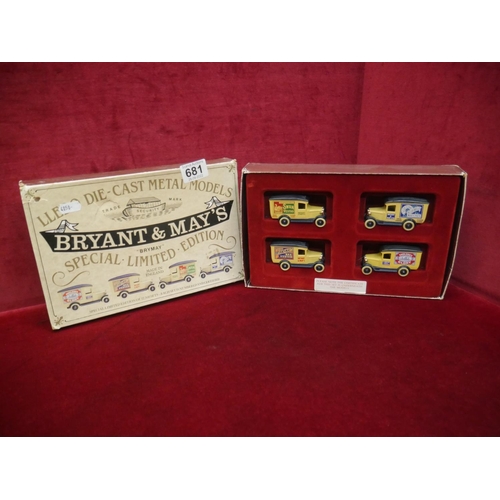 681 - DIECAST MODEL BOX SET