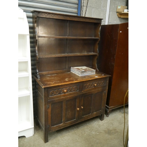 699 - OAK DRESSER