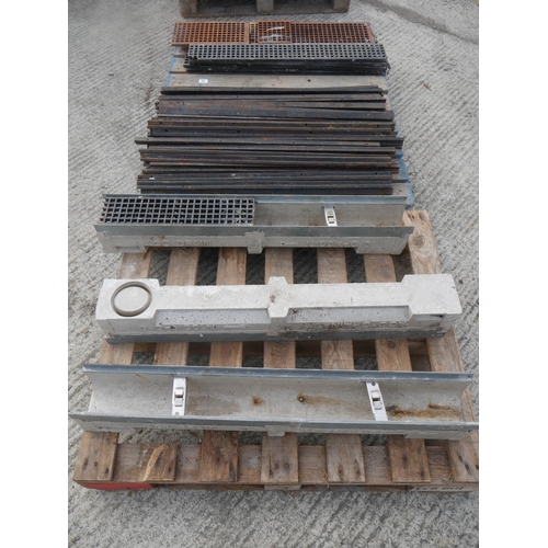 10 - LOT OF AQUA CHANNEL ETC OVER 2 PALLETS