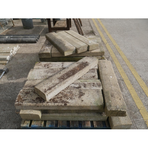 26 - 2 PALLETS OF KERBS