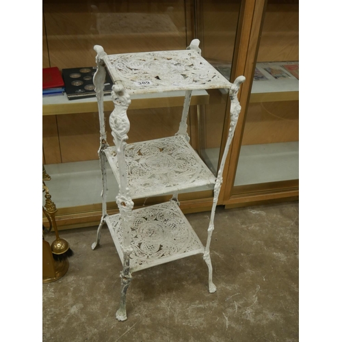 389 - 3 TIER METAL PLANT STAND