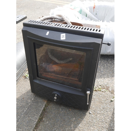 54 - ESSE SOLID FUEL INSET STOVE