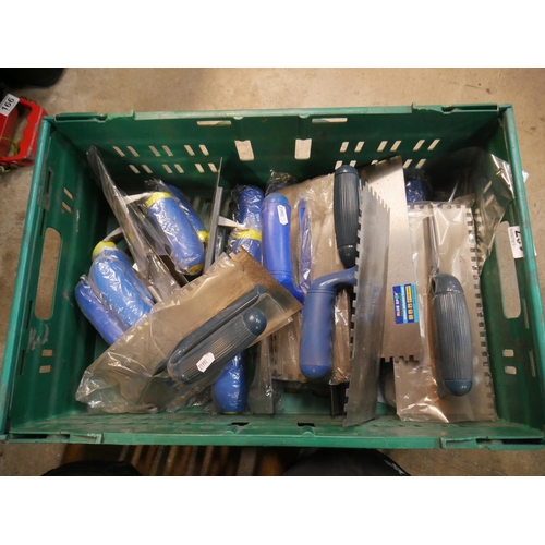 167 - BOX OF TROWELS