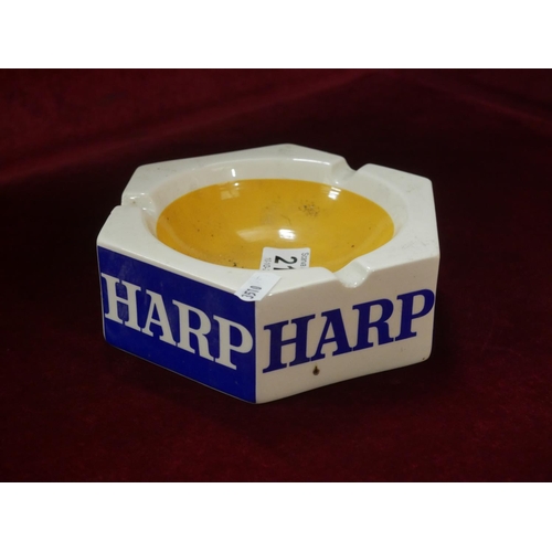 218 - HARP ASHTRAY