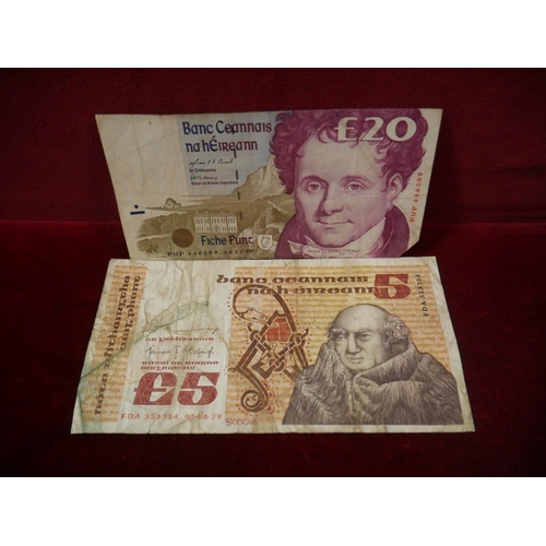 339 - 2 IRISH BANK NOTES