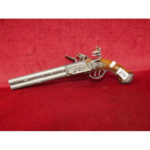 376 - REPLICA FLINTLOCK GUN