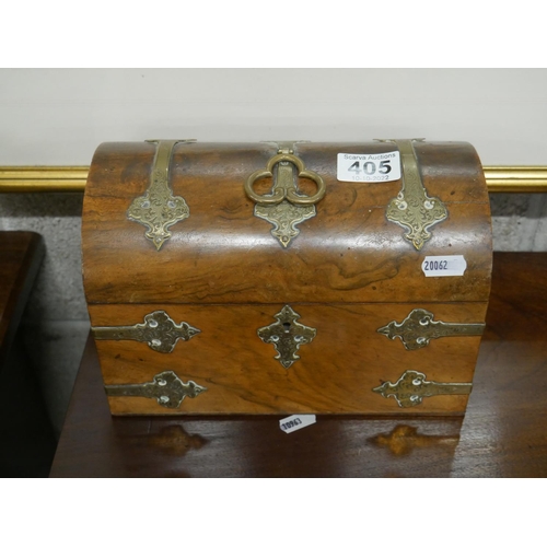 405 - JEWELLERY CASKET