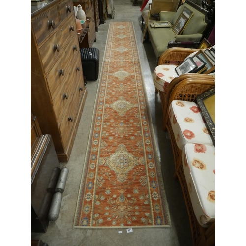 421 - 2 LONG RUNNER RUGS