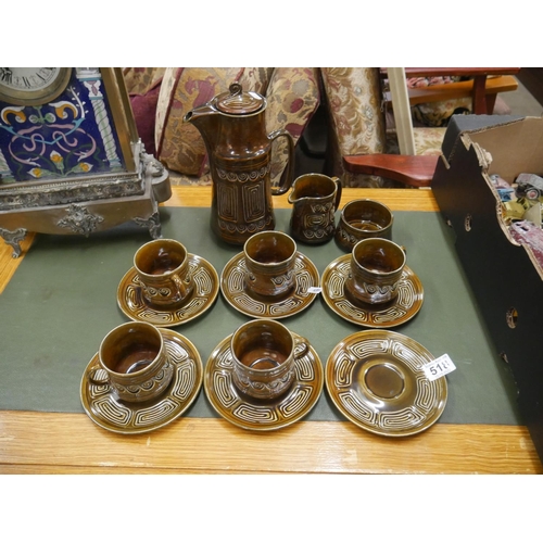 518 - SYLVAC PART COFFEE SET