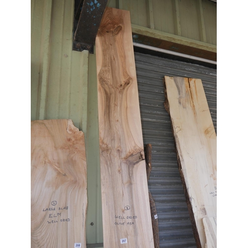 207 - PIECE OF OLIVE ASH