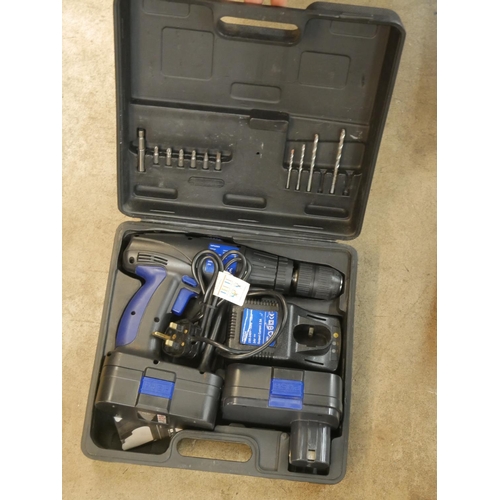 214 - CORDLESS DRILL SET