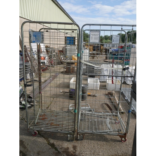 33 - 2 CAGE TROLLEYS