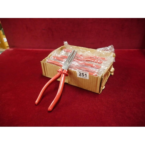 251 - BOX OF PLIERS